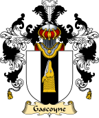 English Family Coat of Arms (v.25) Gascoyne