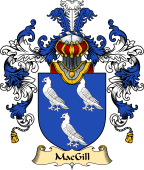 Irish Family Coat of Arms (v.25a) MacGill
