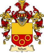 Italian Family Coat of Arms (v.25a) Veluti