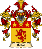 French Family Coat of Arms (v.25) Bellot