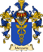 Italian Family Coat of Arms (v.25a) Mercurio