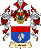 Italian Family Coat of Arms (v.25a) Galvani
