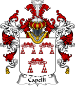 Italian Family Coat of Arms (v.25b) Capelli
