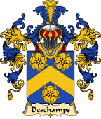 French Family Coat of Arms (v.25) Champs (des)