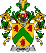 Irish Family Coat of Arms (v.25b) Drought