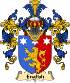 Irish Family Coat of Arms (v.25a) English