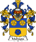 Italian Family Coat of Arms (v.25b) Malvagia