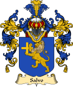 Italian Family Coat of Arms (v.25a) Salvo
