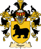 Welsh Family Coat of Arms (v.25) Hagar (Sir David, lord of the Hygar)