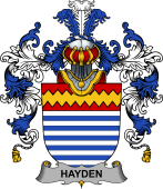 Irish Family Coat of Arms (v.25b) Hayden or O'Hayden