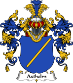 German Wappen Coat of Arms (v.25) Axthelm