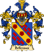 French Family Coat of Arms (v.25) Bellevaux