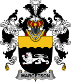 Irish Family Coat of Arms (v.25b) Margetson