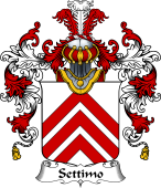 Italian Family Coat of Arms (v.25b) Settimo