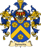 Italian Family Coat of Arms (v.25a) Spinetta (Spineda)