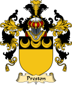 Irish Family Coat of Arms (v.25a) Preston