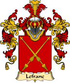 French Family Coat of Arms (v.25) Franc (le)