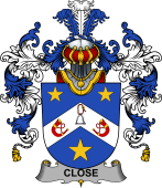 Irish Family Coat of Arms (v.25b) Close