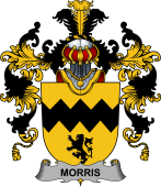 Irish Family Coat of Arms (v.25b) Morris