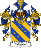 Italian Family Coat of Arms (v.25b) Paladini