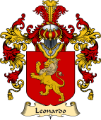 Italian Family Coat of Arms (v.25a) Leonardo