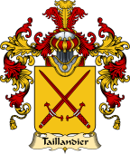 French Family Coat of Arms (v.25) Taillandier