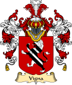 Italian Family Coat of Arms (v.25a) Vigna