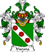 Italian Family Coat of Arms (v.25b) Viarana