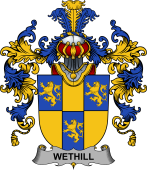Irish Family Coat of Arms (v.25b) Wethill