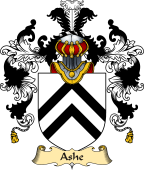Irish Family Coat of Arms (v.25a) Ashe
