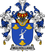 Irish Family Coat of Arms (v.25b) Mulholland