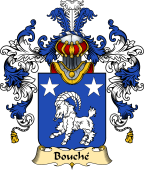 French Family Coat of Arms (v.25) Bouché