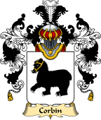 French Family Coat of Arms (v.25) Corbin