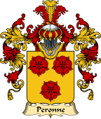 French Family Coat of Arms (v.25) Peronne