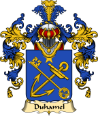 French Family Coat of Arms (v.25) Duhamel