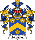 Italian Family Coat of Arms (v.25b) Spinetta