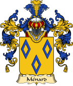 French Family Coat of Arms (v.25) Ménard