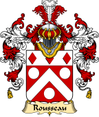 French Family Coat of Arms (v.25) Rousseau II