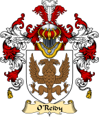 Irish Family Coat of Arms (v.25a) O'Reidy