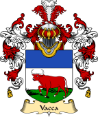 Italian Family Coat of Arms (v.25a) Vacca