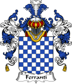 Italian Family Coat of Arms (v.25b) Ferranti