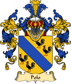 Italian Family Coat of Arms (v.25a) Polo