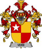 Irish Family Coat of Arms (v.25b) Vere
