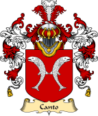 Italian Family Coat of Arms (v.25a) Canto