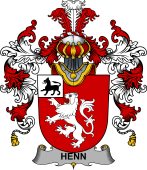 Irish Family Coat of Arms (v.25b) Henn