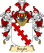Italian Family Coat of Arms (v.25a) Borghi