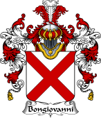 Italian Family Coat of Arms (v.25b) Bongiovanni