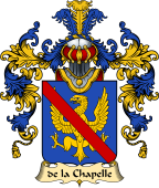 French Family Coat of Arms (v.25) Chapelle (de la)