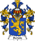 Italian Family Coat of Arms (v.25b) Bertolo
