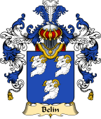 French Family Coat of Arms (v.25) Belin